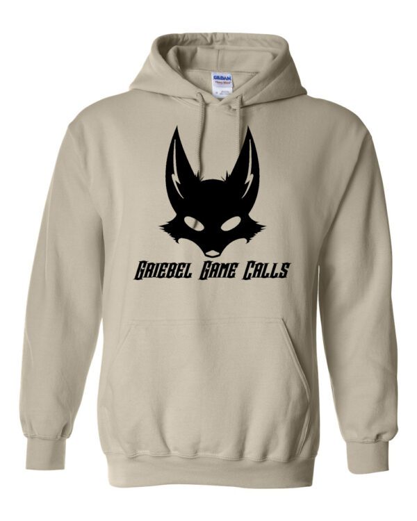 A tan hoodie with the words " gabriel gone calls ".