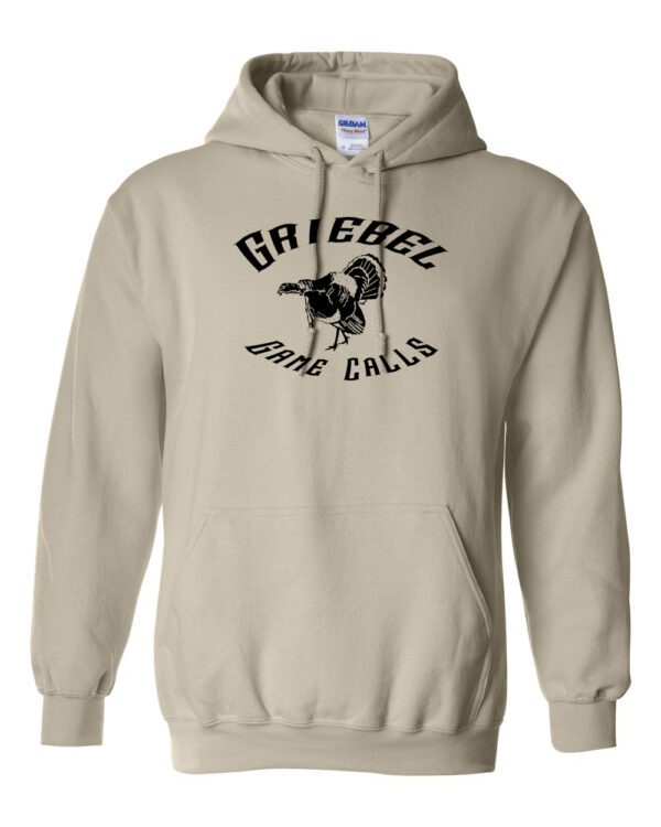 A beige hoodie with the words gaiebel saddle club on it.